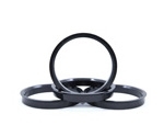 (PAQUET DE 4) ANNEAU DE CENTRAGE 78 MM EXT.- 71.5 MM INT.