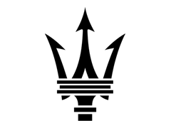 Logo Maserati - marque de véhicule Italie